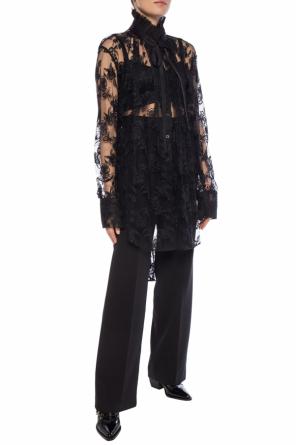 Embroidered sheer shirt, zdjęcie 2 Embroidered sheer shirt od Ann Demeulemeester